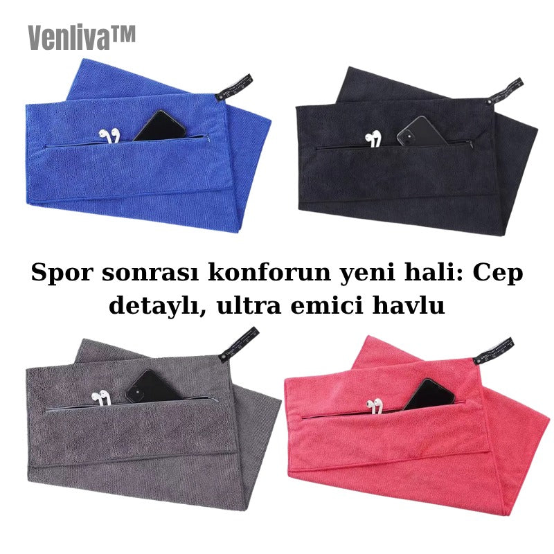 Sporcu Havlunuz Mikro Fiber
