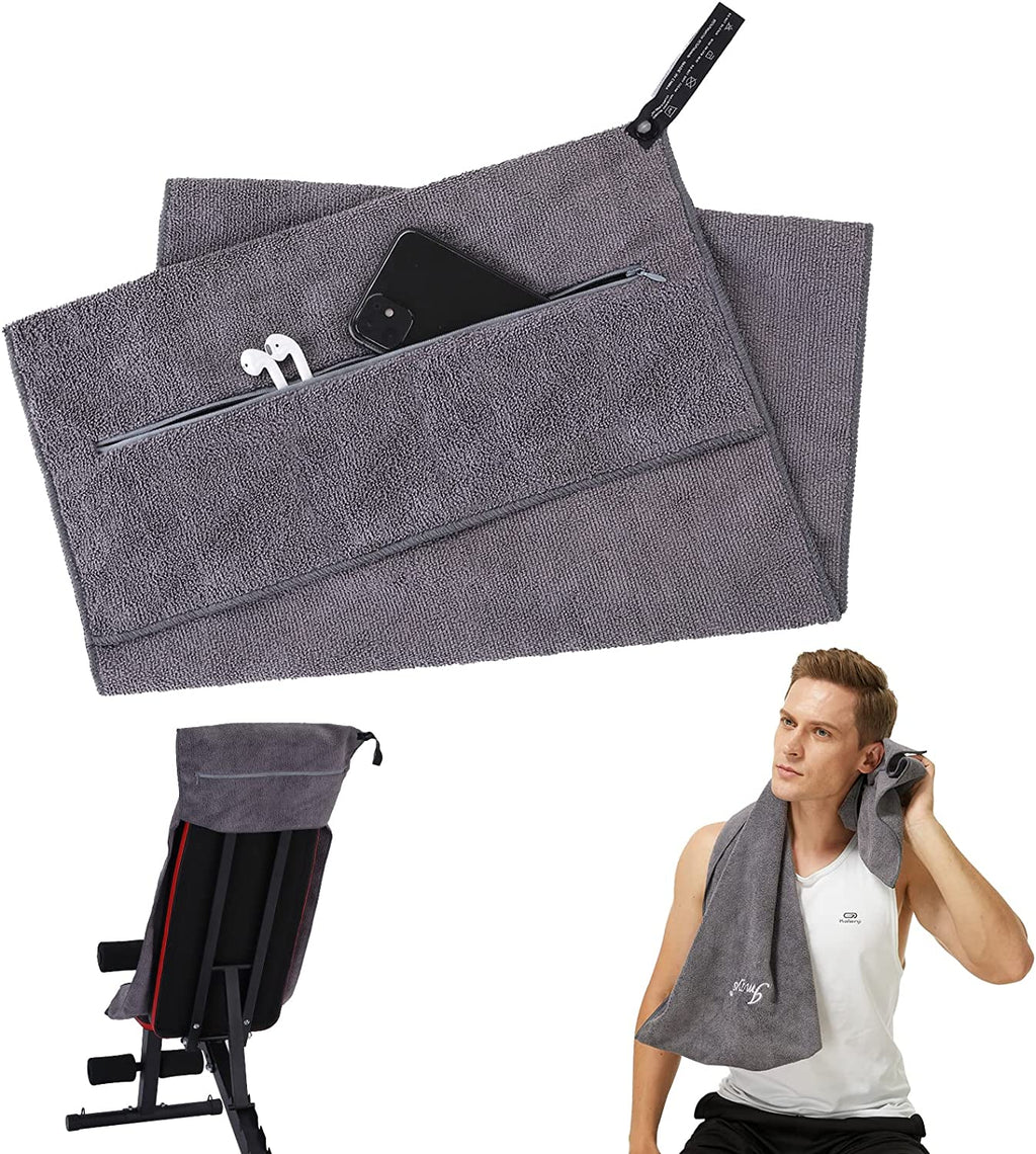 CEP TASARIMLI MİKROFİBER SPORCU HAVLUSU