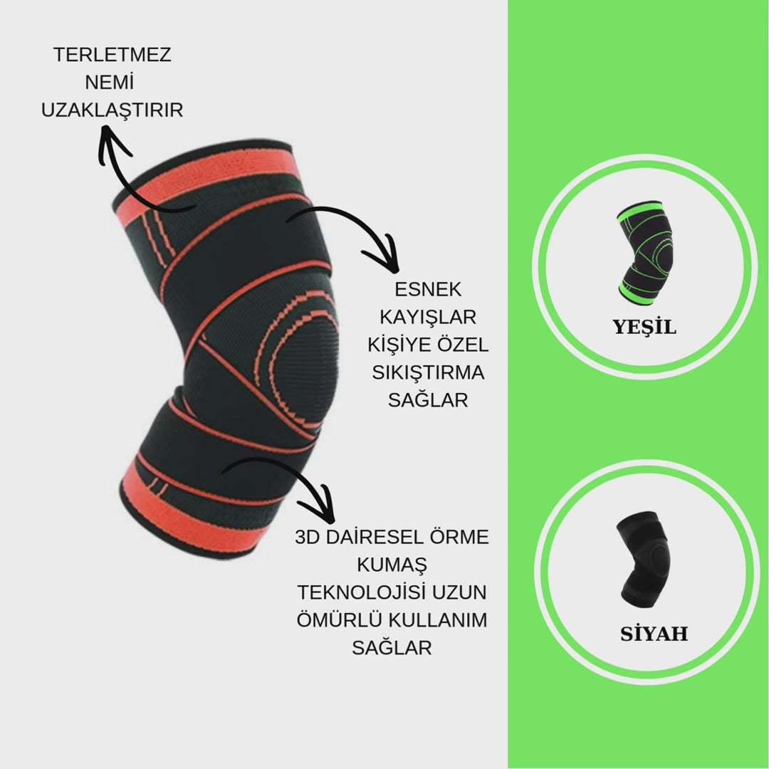 AYARLANABİLİR ESNEK DİZ BANDI